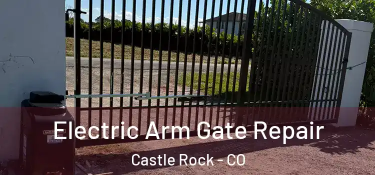 Electric Arm Gate Repair Castle Rock - CO