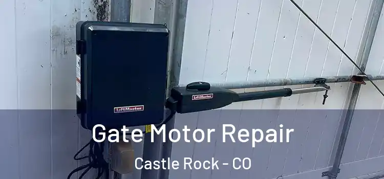 Gate Motor Repair Castle Rock - CO