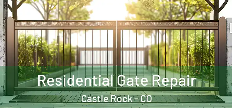 Residential Gate Repair Castle Rock - CO