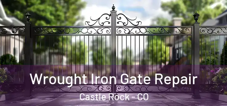 Wrought Iron Gate Repair Castle Rock - CO